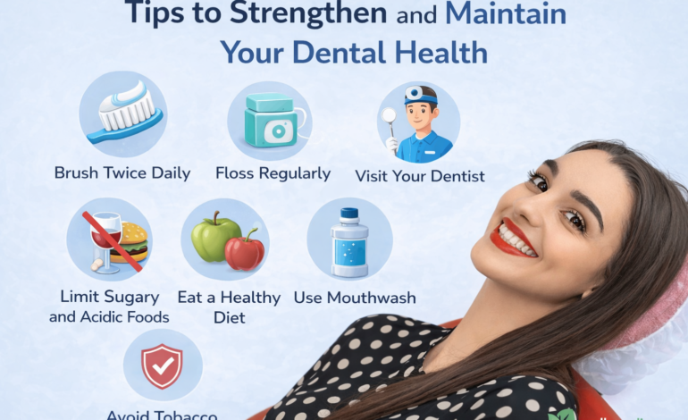 Tips to Strengthen and Maintain Your Dental Health