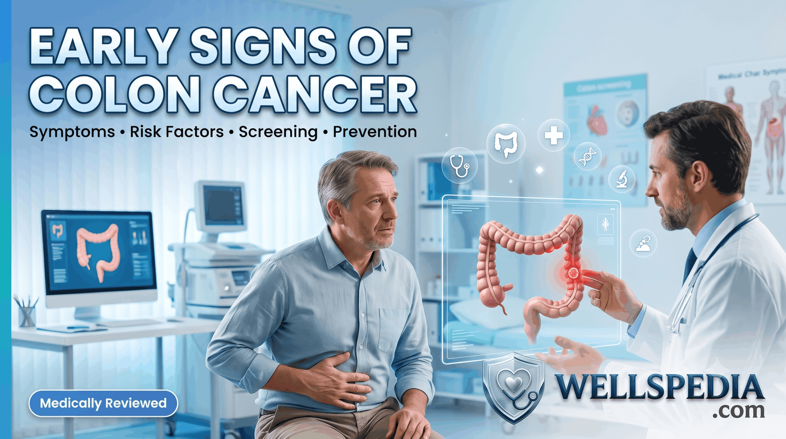 Early Signs of Colon Cancer: Symptoms, Causes, Risk Factors, Diagnosis & Screening