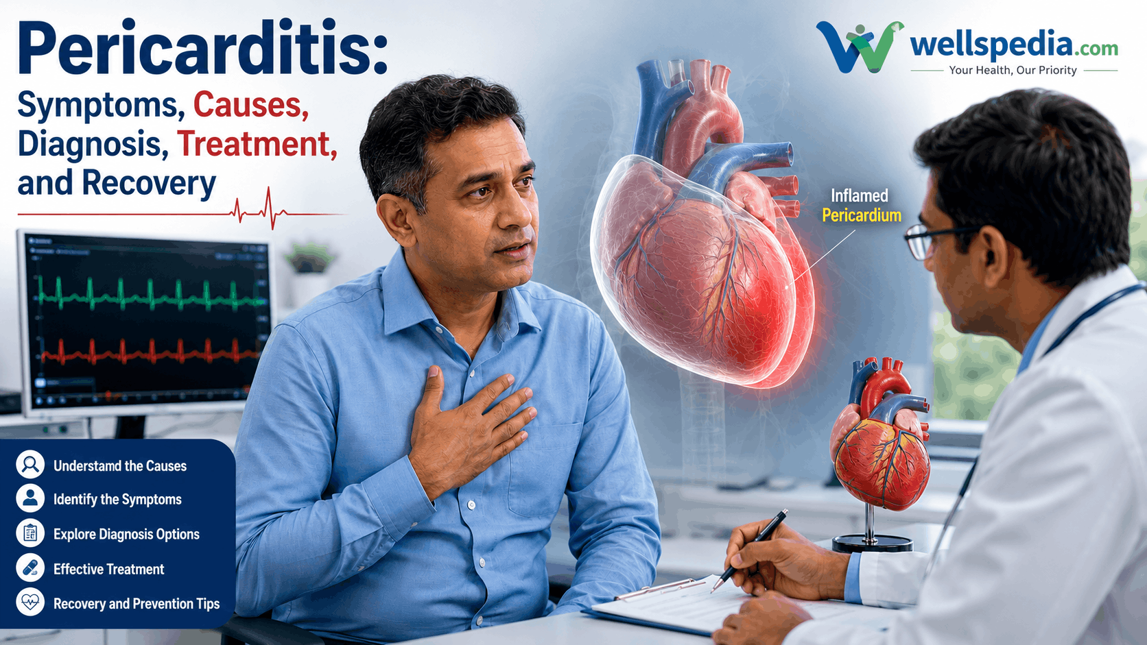 Pericarditis: Symptoms, Causes, Diagnosis, Treatment, and Recovery