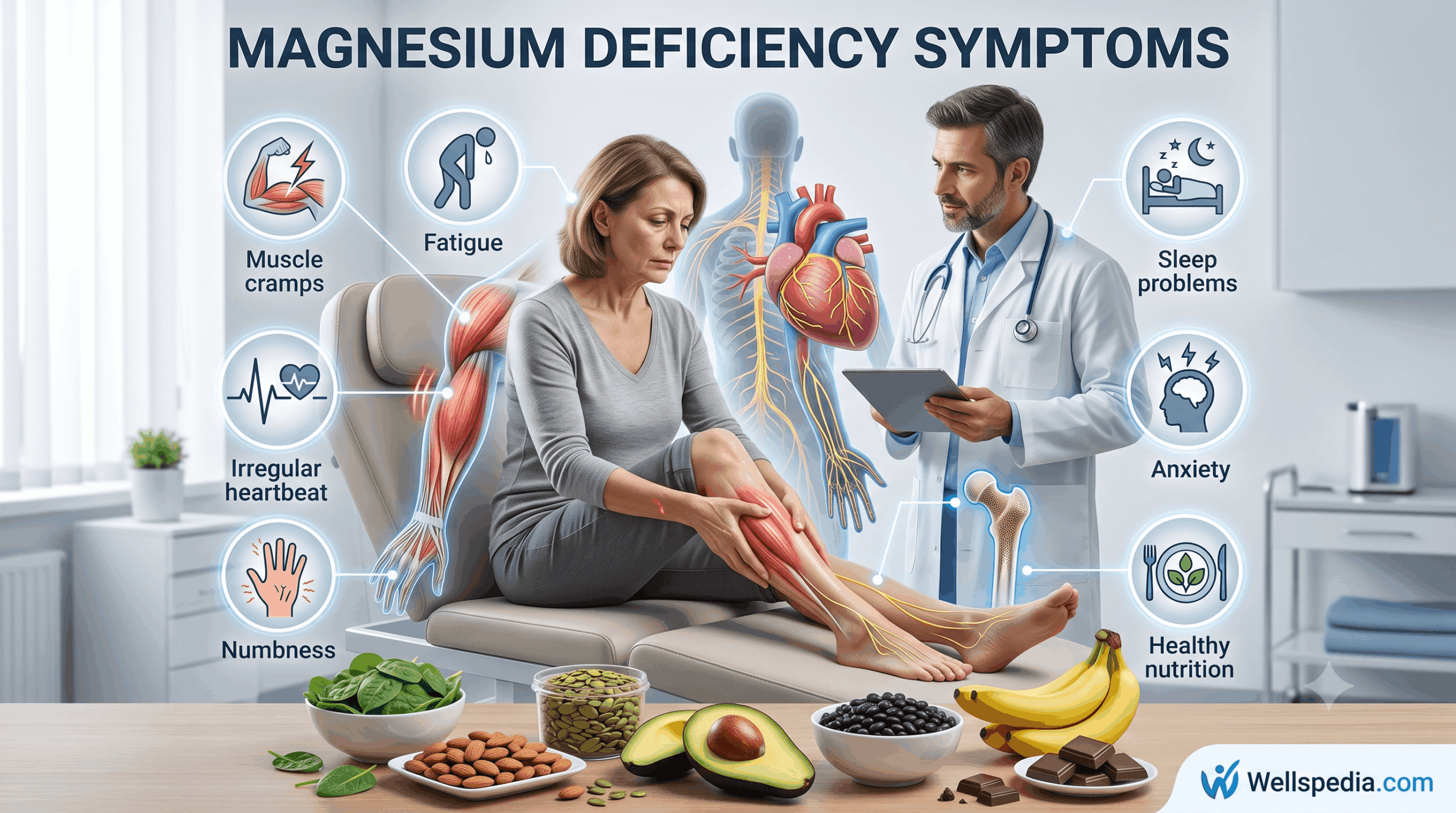 Magnesium Deficiency Symptoms: 12 Early Signs You Should Never Ignore