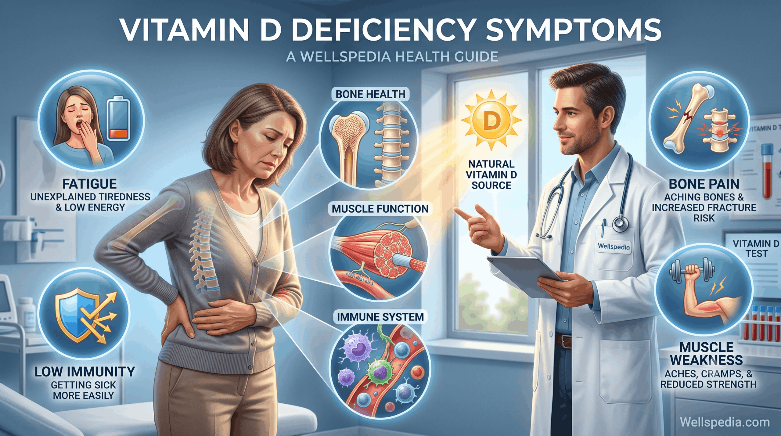 Vitamin D Deficiency Symptoms: 15 Early Signs You Should Never Ignore
